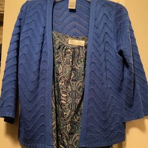 Sweater and under top tank combo